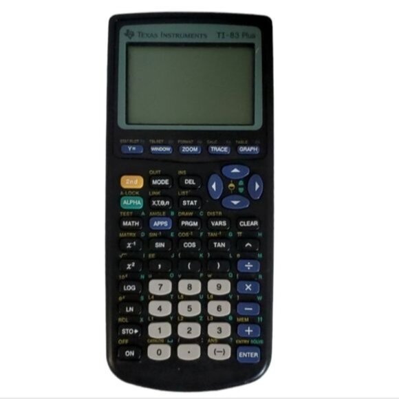 Texas Instruments TI-83 Plus Graphing Calculator NO COVER CHANGER - Picture 1 of 5